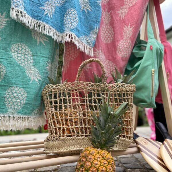 Ananas Strandtuch (Minze) – Bild 5