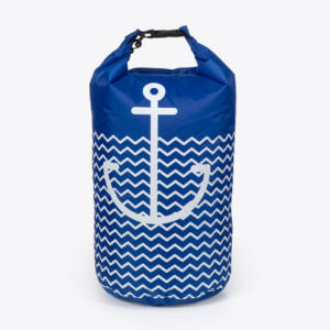 Dry Bag mit Schultergurt in blau von ROTHIRSCH