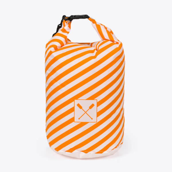 Dry Bag mit Schultergurt in orange von ROTHIRSCH