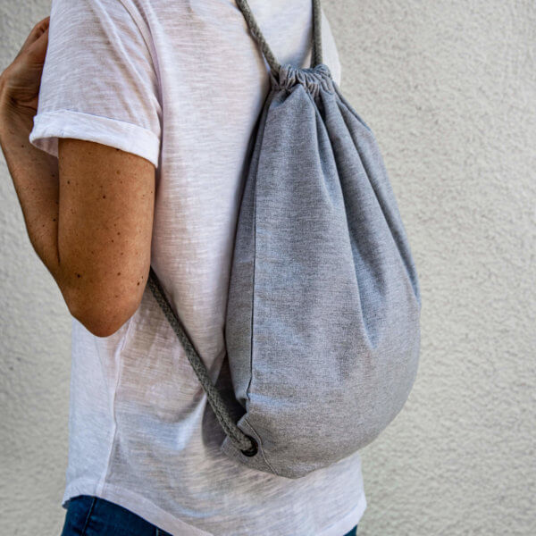Stanley/Stella Gym Bag (grau) – Bild 2