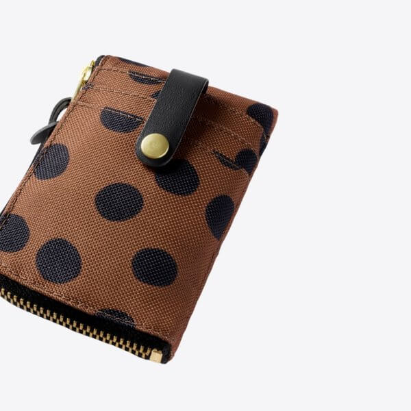 WOUF Dots Card Holder closeup