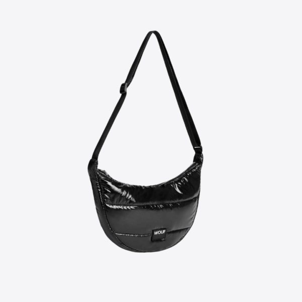 WOUF BlackGlossy CrossbodyTasche 4