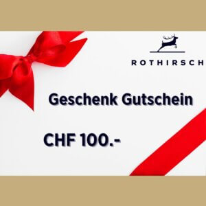 Geschenk Gutschein CHF 100