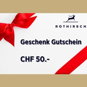 Geschenk Gutschein CHF 50