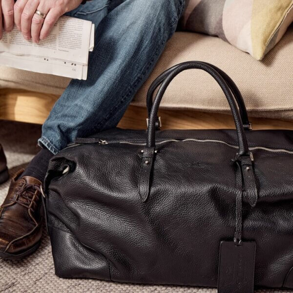 Reisetasche aus Leder (Weekender) – Bild 8